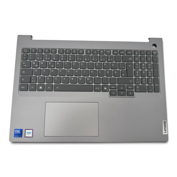 Original Lenovo Palmrest mit Tastatur - Deutsch, beleuchtet - ThinkBook 16 G8 IAL - 5CB1S00831