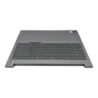 Original Lenovo Palmrest mit Tastatur - Deutsch, beleuchtet - ThinkBook 16 G8 IAL - 5CB1S00831