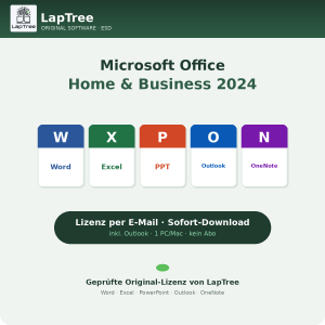 Microsoft Office Home & Business 2024 - 1 PC/Mac -...
