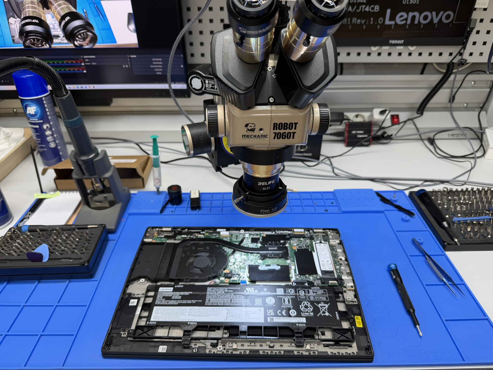 LapTree Servicelabor – Aufbereitung eines ThinkPad